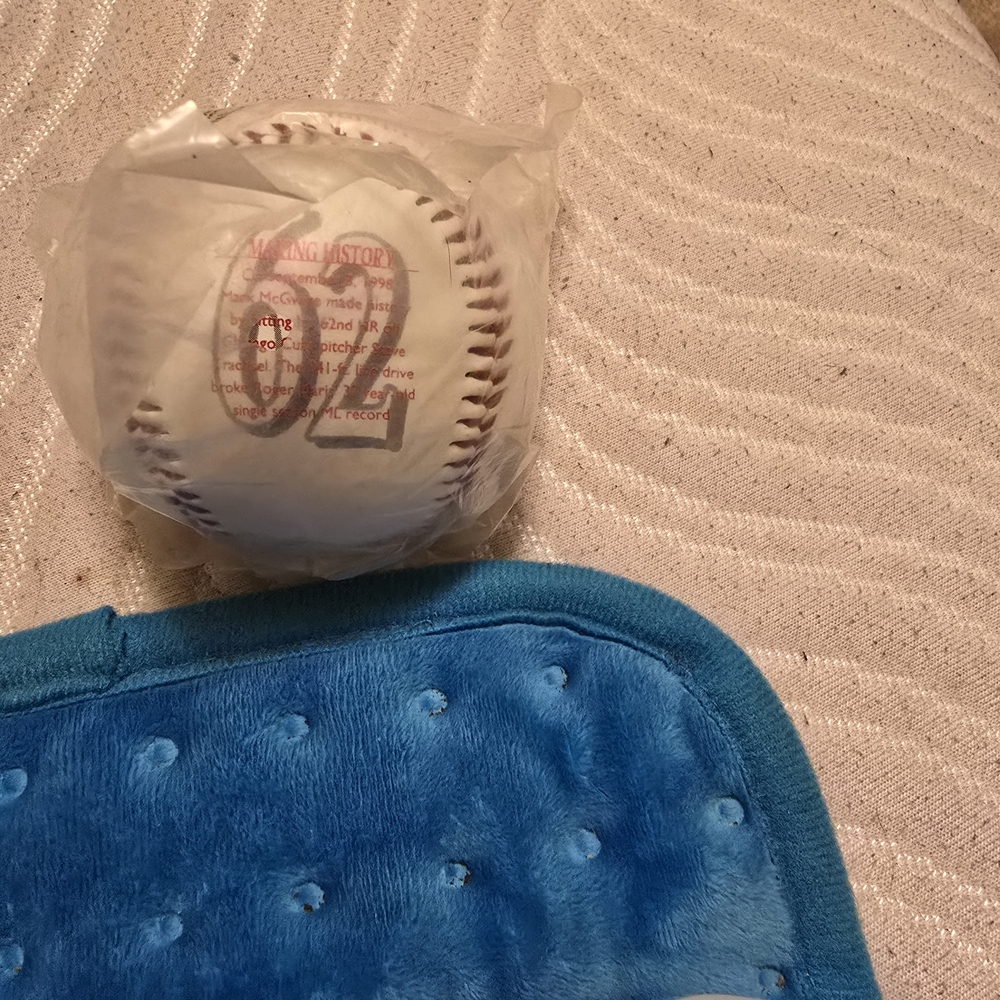 Mark Mcgwire 62nd Homerun Anniversary Baseball